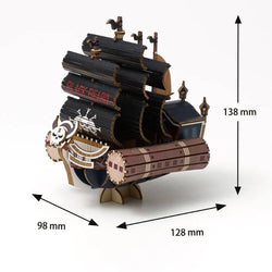 Wa-gu-mi One Piece Saber of Xebec Model Wooden 3D Puzzles