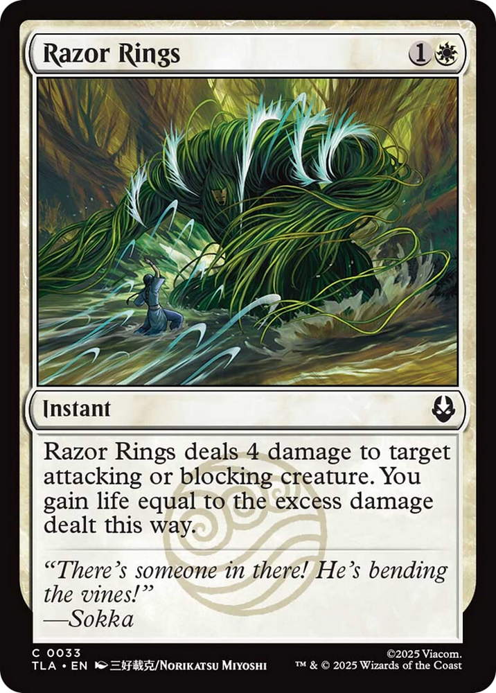Razor Rings [Avatar: The Last Airbender] Magic: The Gathering