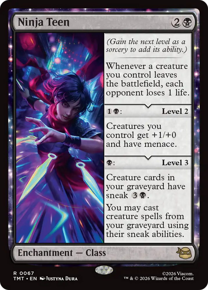 Ninja Teen [Teenage Mutant Ninja Turtles] Magic: The Gathering