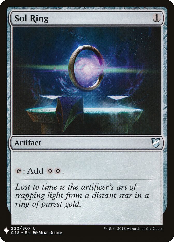 Sol Ring [The List] Magic: The Gathering