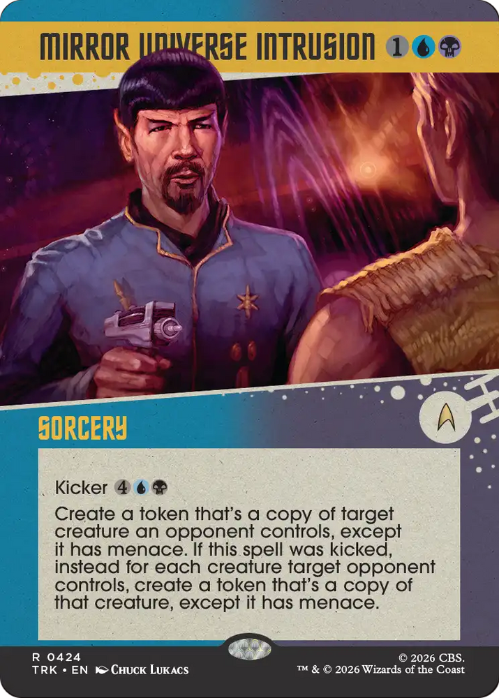 Mirror Universe Intrusion (Showcase) [Star Trek] Magic: The Gathering