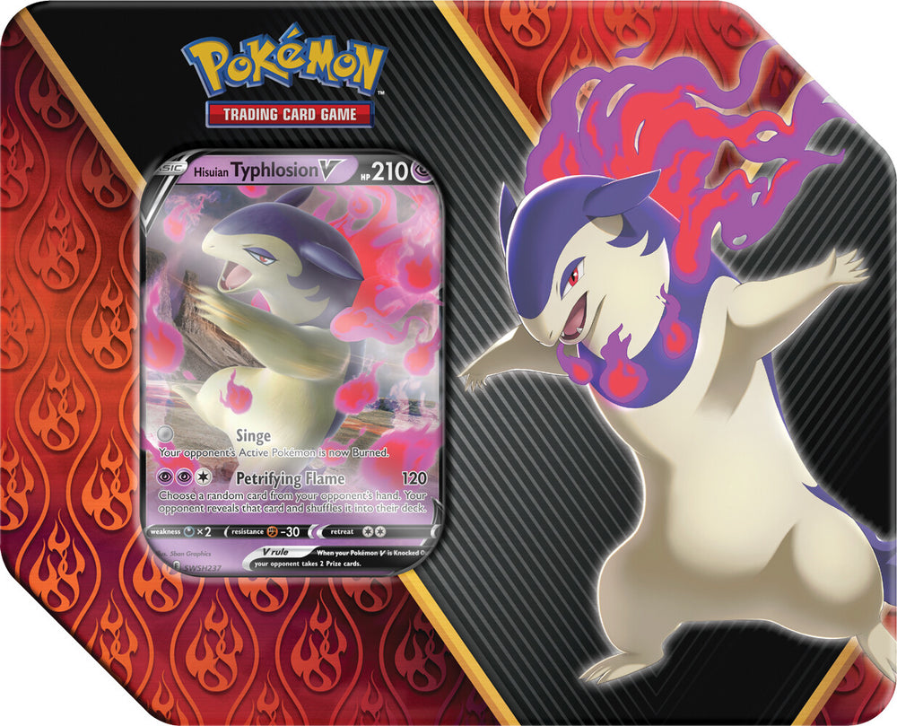 Divergent Powers Tin (Hisuian Typhlosion V) Pokémon
