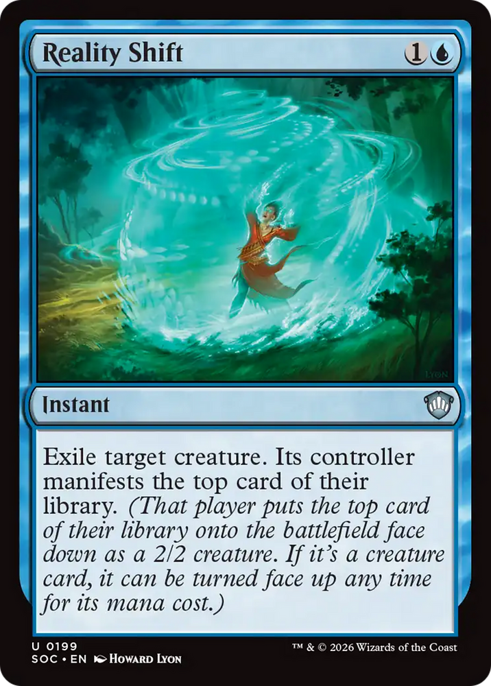 Reality Shift [Secrets of Strixhaven Commander] Magic: The Gathering