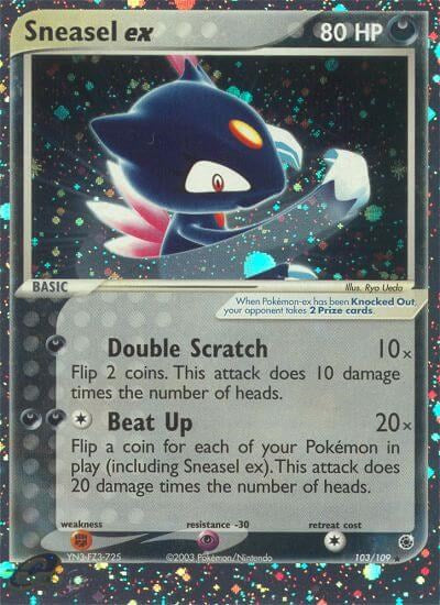 Sneasel ex (103/109) [EX: Ruby & Sapphire] Pokémon