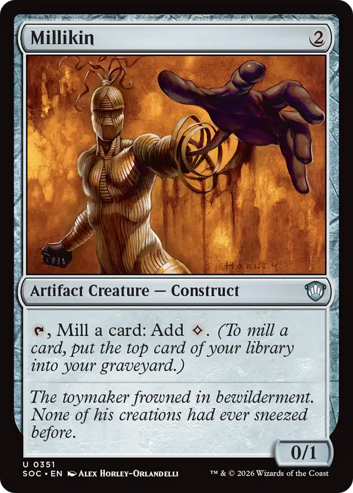 Millikin [Secrets of Strixhaven Commander] Magic: The Gathering