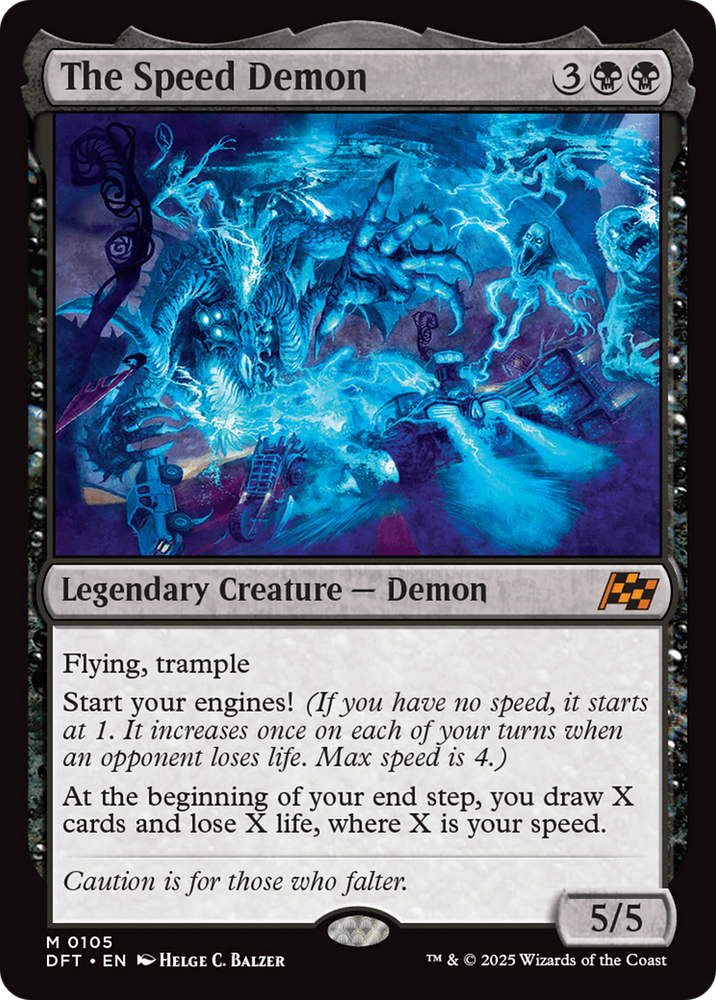 The Speed Demon [Aetherdrift] Magic: The Gathering