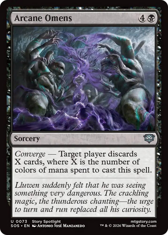 Arcane Omens [Secrets of Strixhaven] Magic: The Gathering