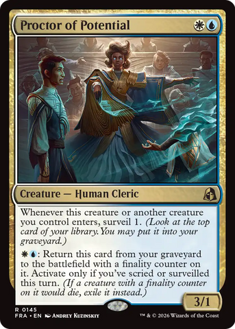 Proctor of Potential [Reality Fracture] Magic: The Gathering