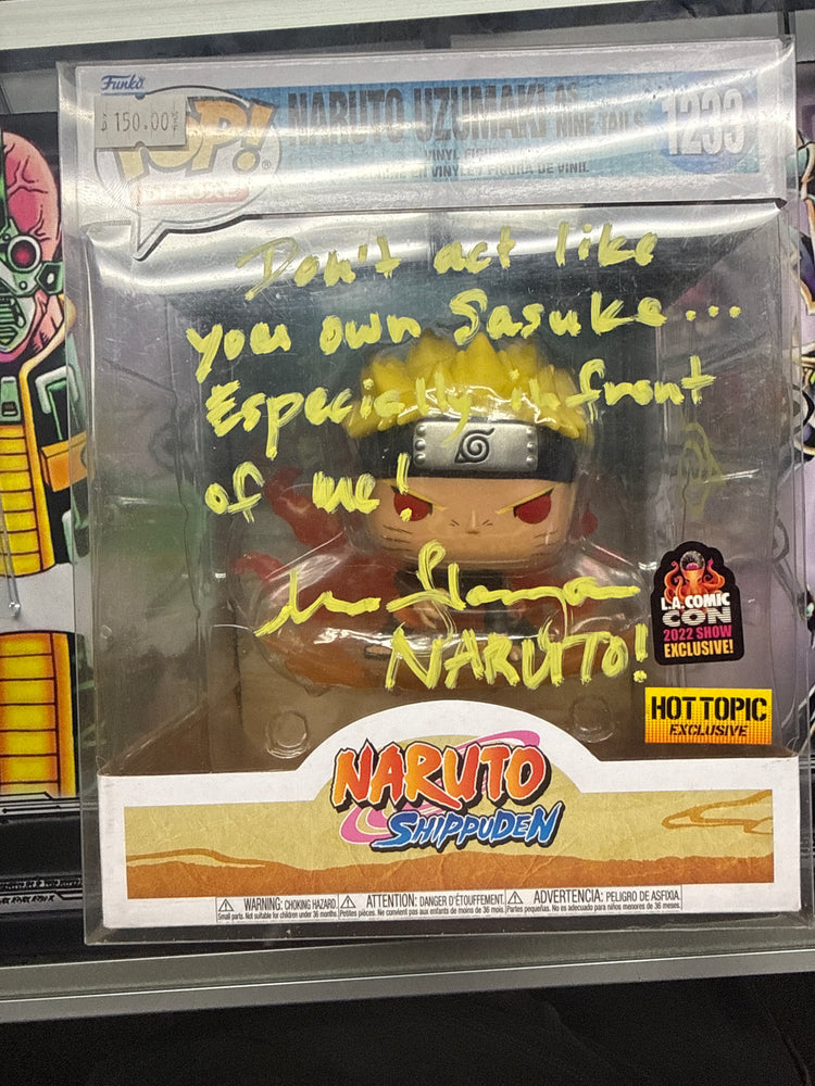 Naruto Uzumaki as Nine Tails #1233 (Signed) FUNKO
