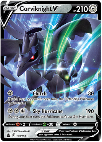 Corviknight V (109/163) [Sword & Shield: Battle Styles] Pokémon