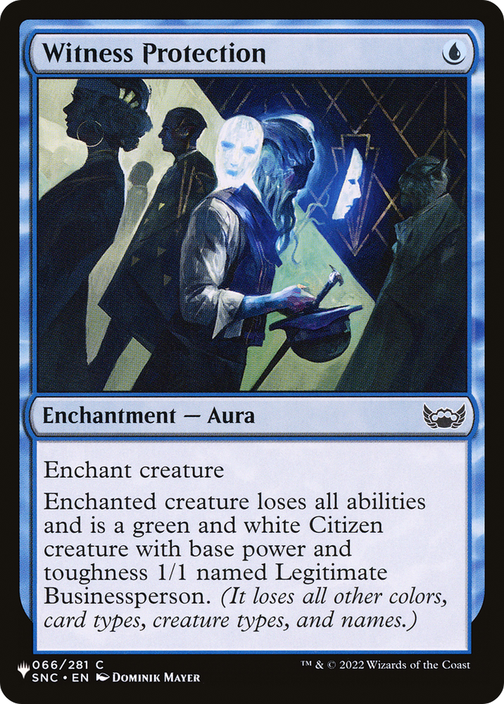 Witness Protection [The List] Magic: The Gathering