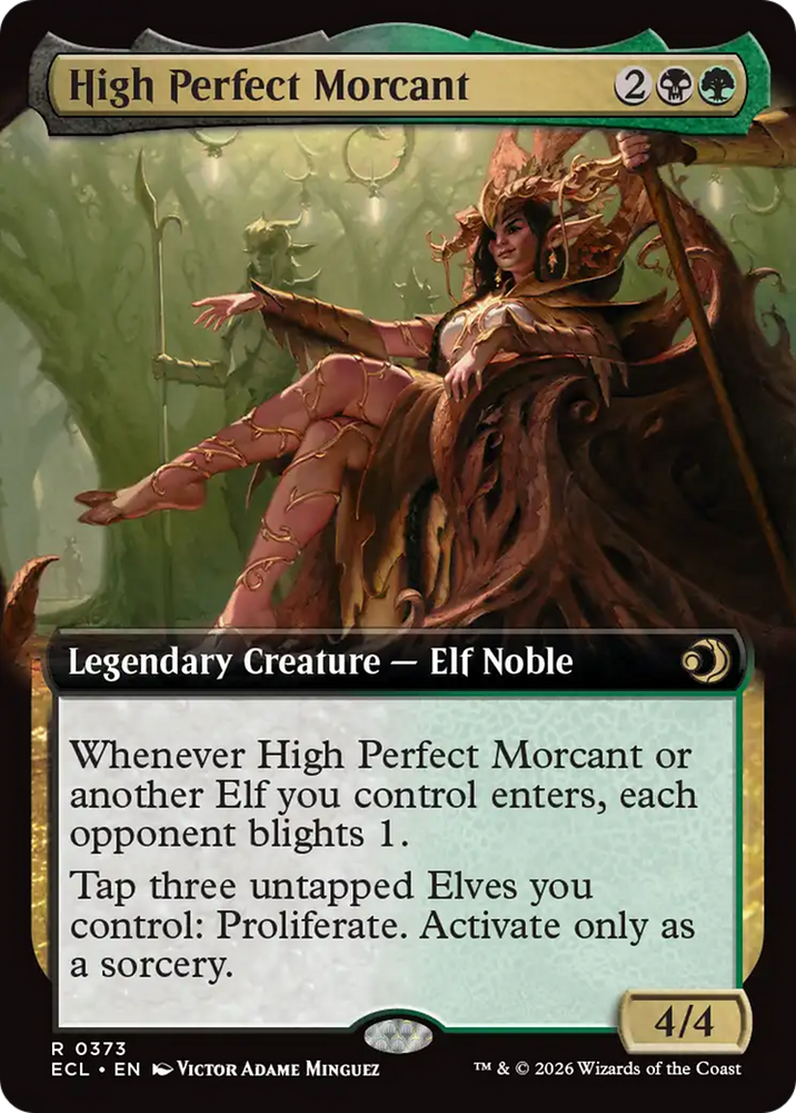 High Perfect Morcant (Extended Art) [Lorwyn Eclipsed] Magic: The Gathering