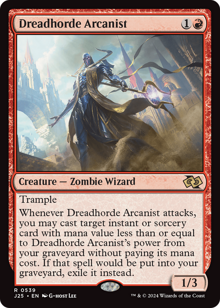 Dreadhorde Arcanist [Foundations Jumpstart] Magic: The Gathering