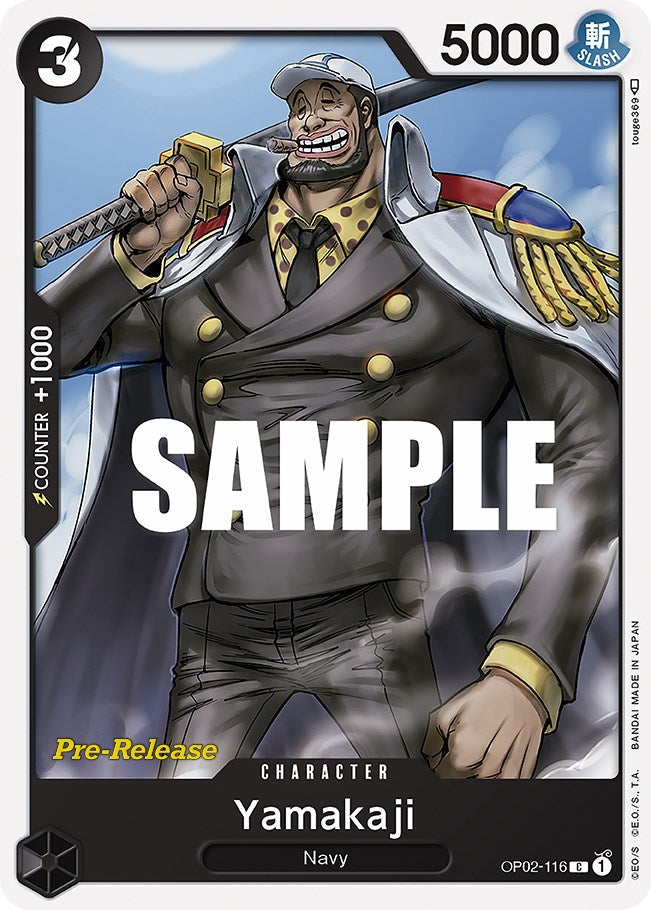 Yamakaji [Paramount War Pre-Release Cards] Bandai