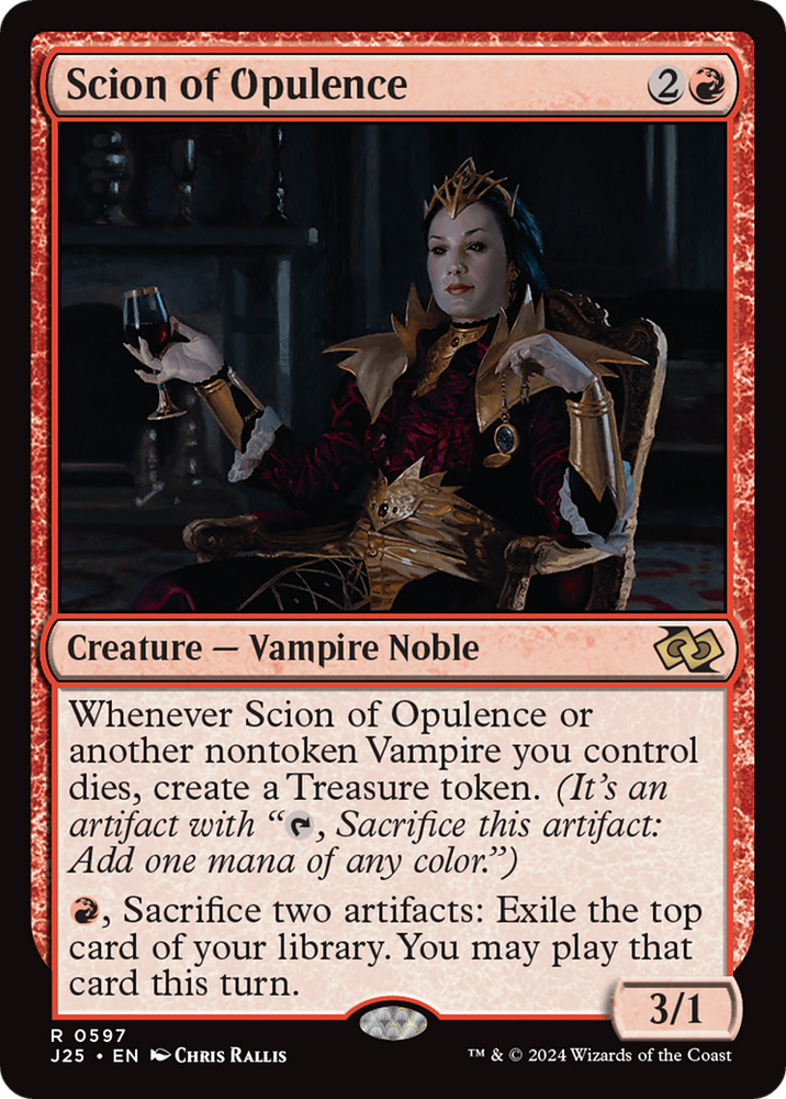 Scion of Opulence [Foundations Jumpstart] Magic: The Gathering
