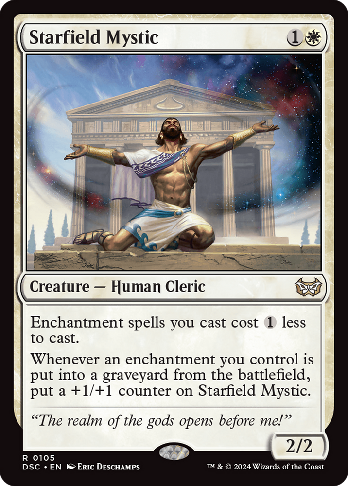 Starfield Mystic [Duskmourn: House of Horror Commander] Magic: The Gathering
