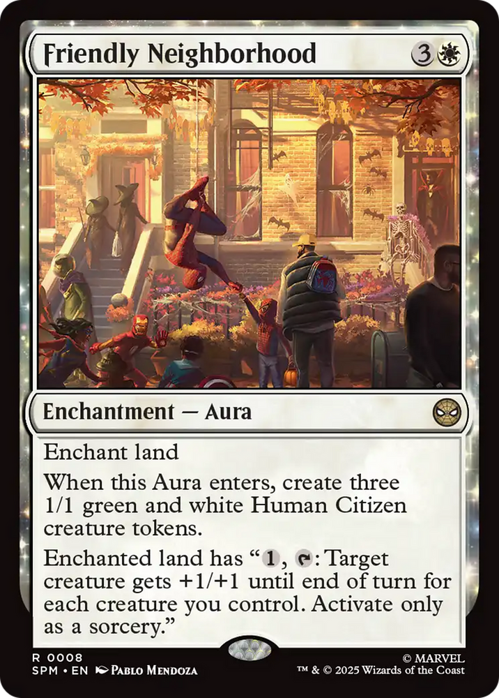 Friendly Neighborhood [Marvel's Spider-Man] Magic: The Gathering