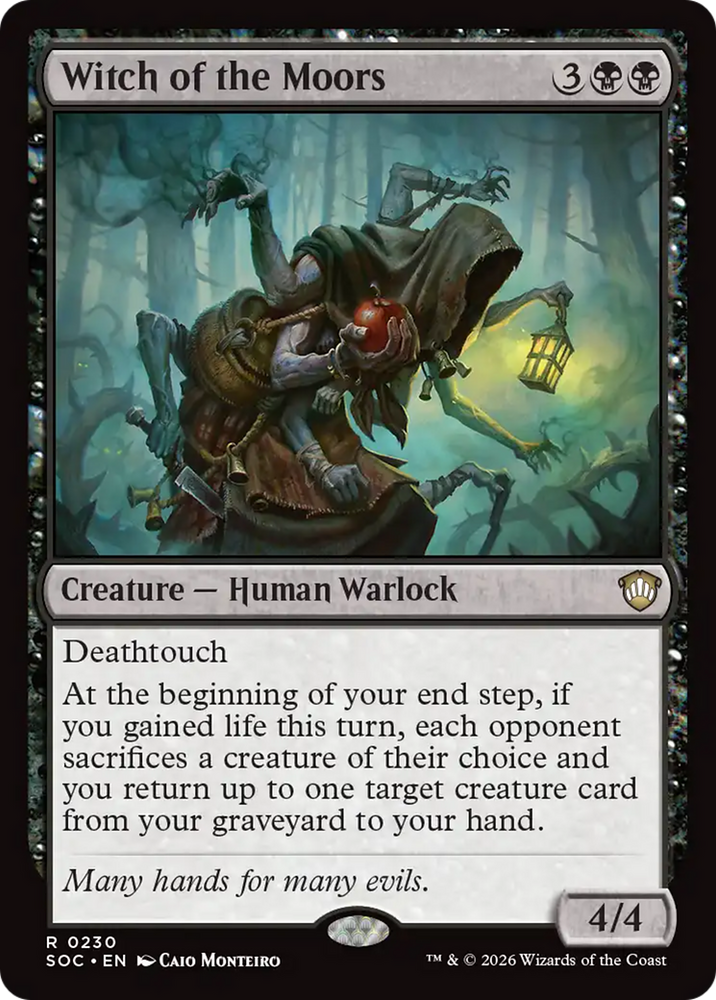 Witch of the Moors [Secrets of Strixhaven Commander] Magic: The Gathering
