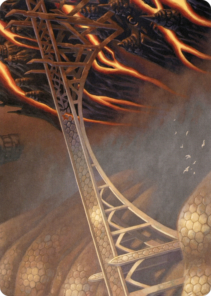 Rustvale Bridge Art Card [Modern Horizons 2 Art Series] Magic: The Gathering