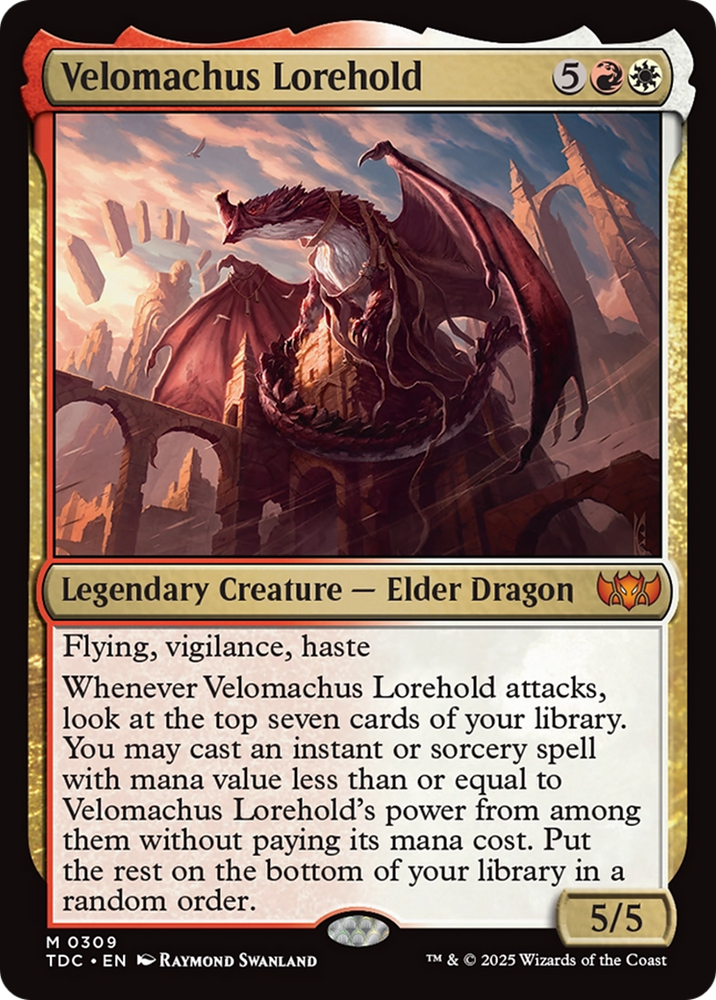 Velomachus Lorehold [Tarkir: Dragonstorm Commander] Magic: The Gathering