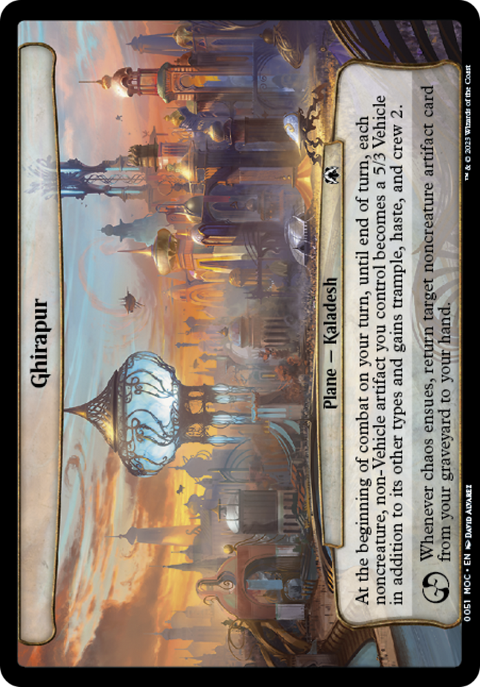 Ghirapur [March of the Machine Commander] Magic: The Gathering