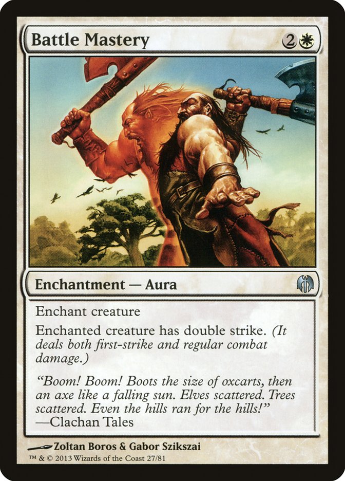 Battle Mastery [Duel Decks: Heroes vs. Monsters] Magic: The Gathering