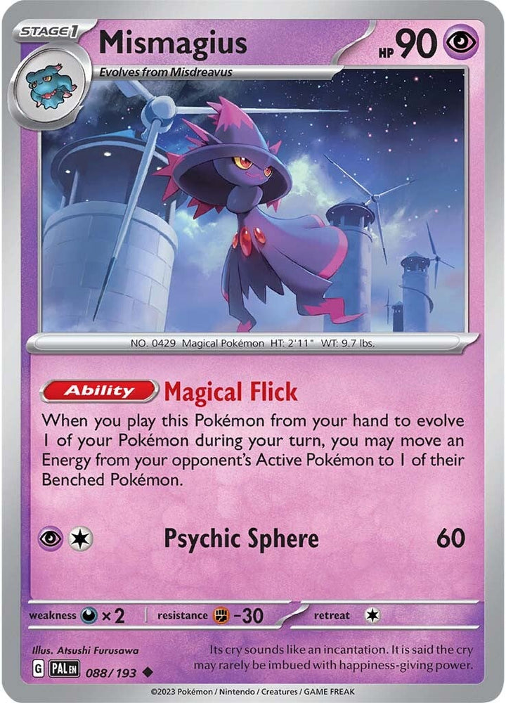 Mismagius (088/193) [Scarlet & Violet: Paldea Evolved] Pokémon