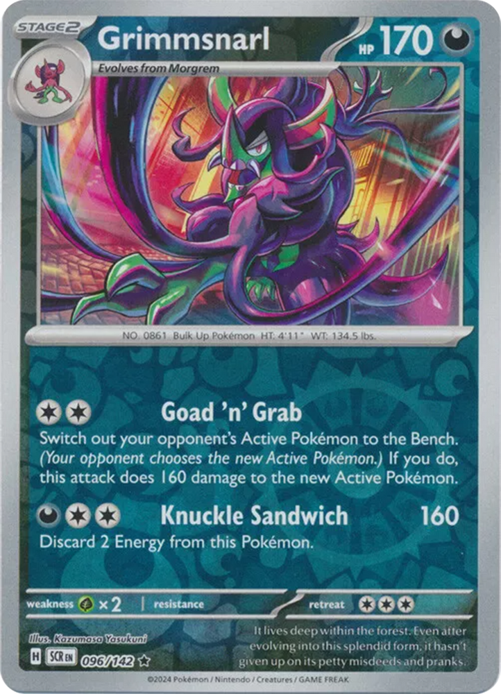 Grimmsnarl (096/142) [Scarlet & Violet: Stellar Crown] Pokémon