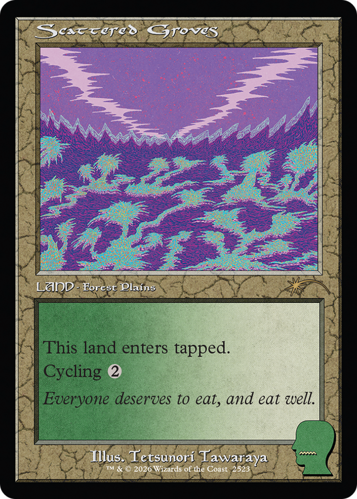 Scattered Groves [Secret Lair Drop Series] Magic: The Gathering