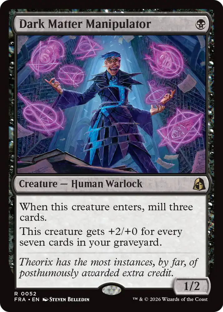 Dark Matter Manipulator [Reality Fracture] Magic: The Gathering