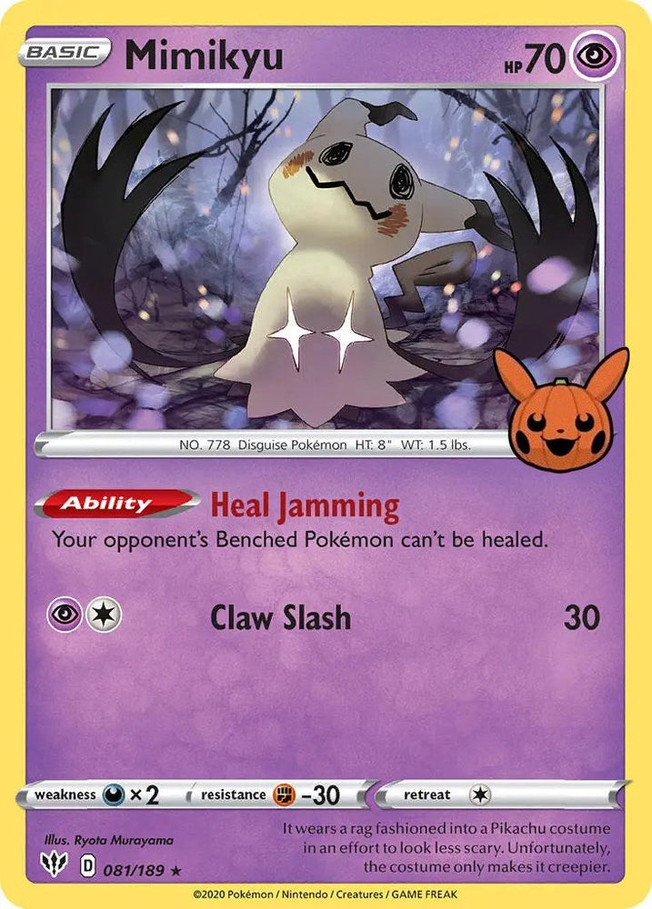 Mimikyu (081/189) [Trick or Trade] Pokémon