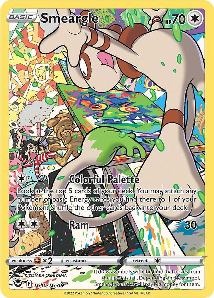 Smeargle (TG10/TG30) [Sword & Shield: Silver Tempest] Pokémon