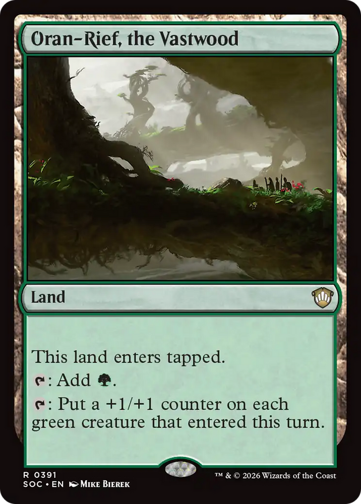 Oran-Rief, the Vastwood [Secrets of Strixhaven Commander] Magic: The Gathering