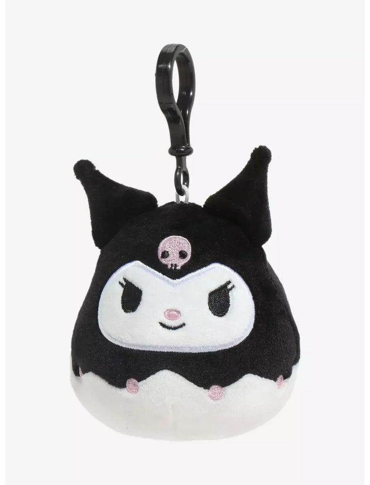 Squishmallow Plush Toy Sanrio Kuromi 3.5" Clip