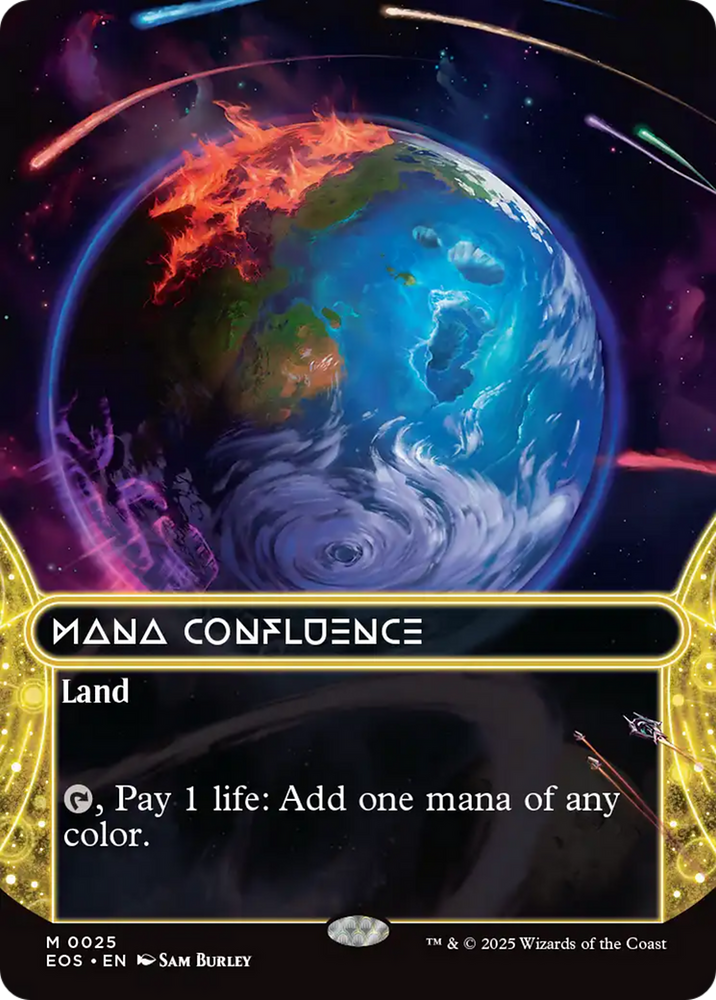 Mana Confluence (0025) (Borderless) [Edge of Eternities: Stellar Sights] Magic: The Gathering