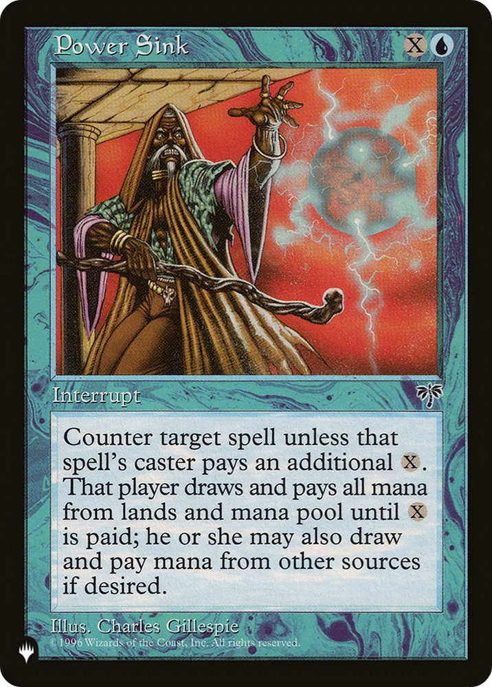 Power Sink [The List] Magic: The Gathering
