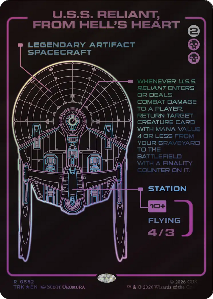 U.S.S. Reliant, From Hell's Heart (Showcase) [Star Trek] Magic: The Gathering