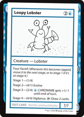 Loopy Lobster (2021 Edition) [Mystery Booster Playtest Cards] Magic: The Gathering