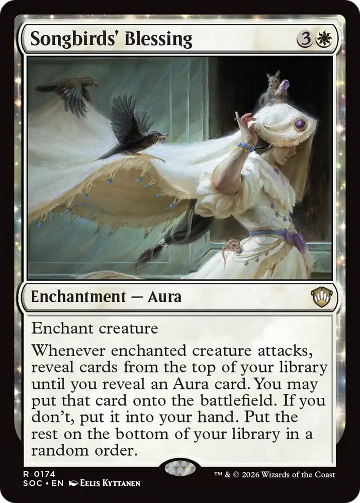 Songbirds' Blessing [Secrets of Strixhaven Commander] Magic: The Gathering