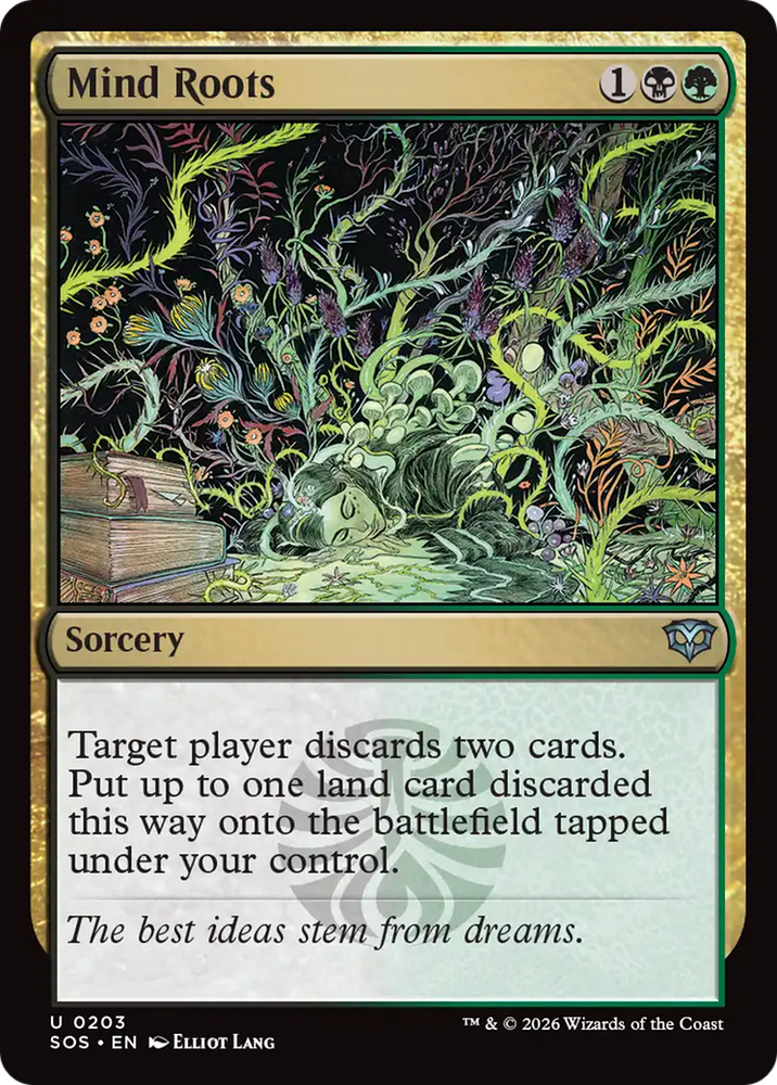Mind Roots [Secrets of Strixhaven] Magic: The Gathering