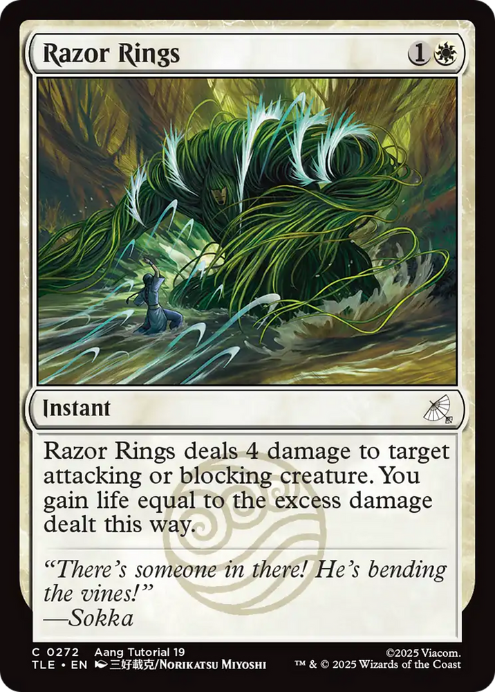 Razor Rings [Avatar: The Last Airbender: Eternal-Legal] Magic: The Gathering