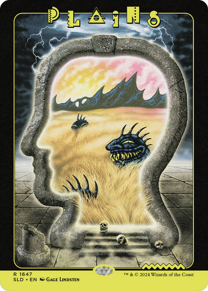 Plains (1647) [Secret Lair Drop Series] Magic: The Gathering