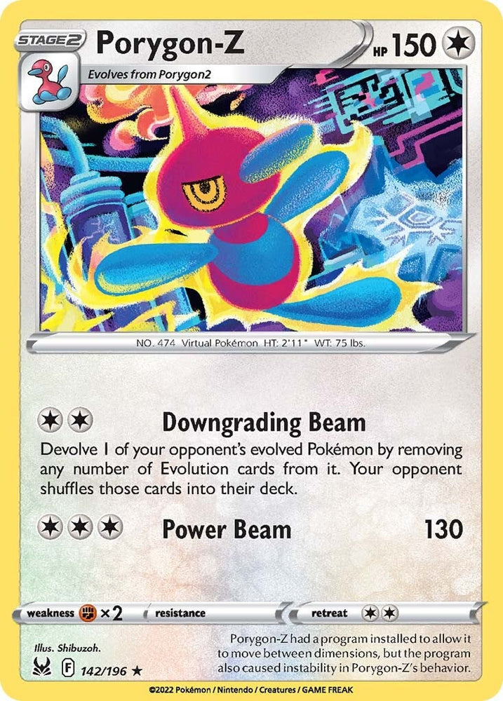 Porygon-Z (142/196) [Sword & Shield: Lost Origin] Pokémon