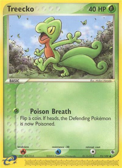 Treecko (75/109) [EX: Ruby & Sapphire] Pokémon