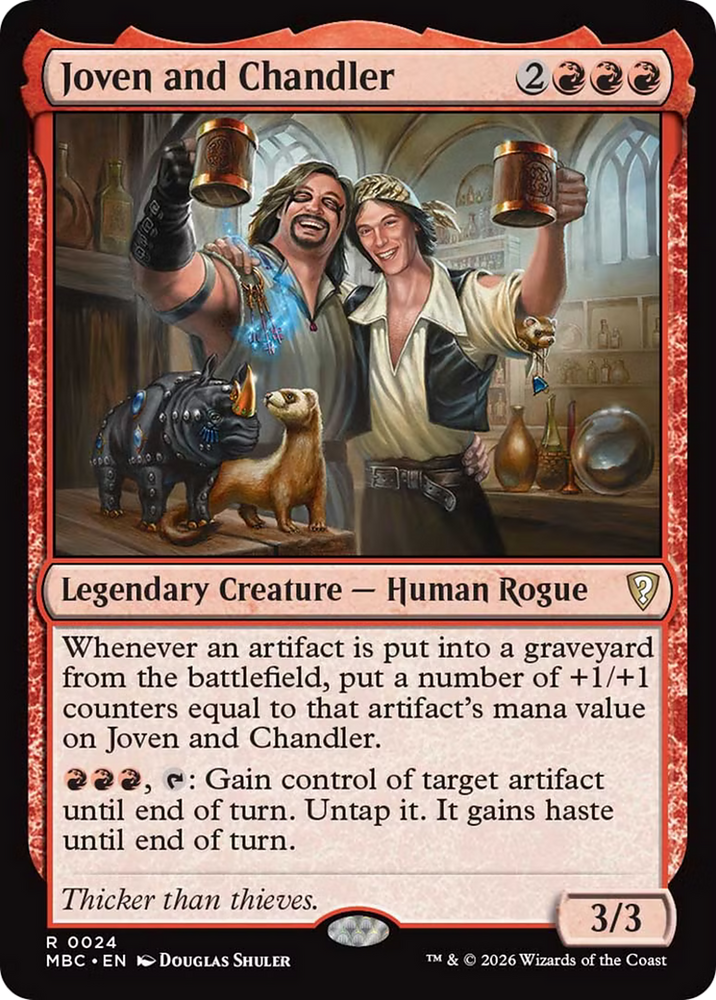 Joven and Chandler [Mystery Booster: Commander Edition] Magic: The Gathering