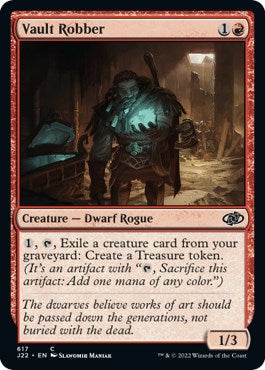 Vault Robber [Jumpstart 2022] Magic: The Gathering