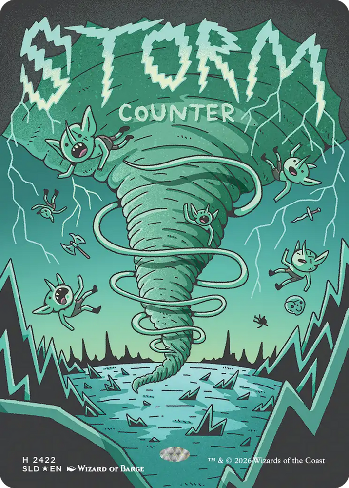 Storm Counter [Secret Lair Drop Series] Magic: The Gathering
