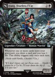 Fang, Fearless l'Cie (Extended Art) [FINAL FANTASY] Magic: The Gathering