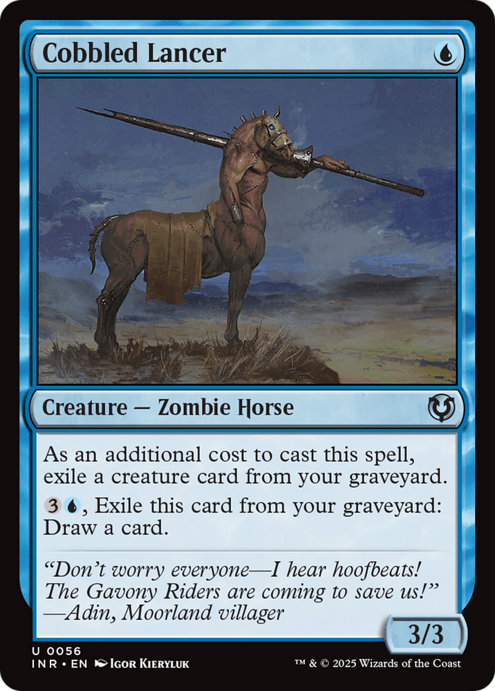 Cobbled Lancer [Innistrad Remastered] Magic: The Gathering