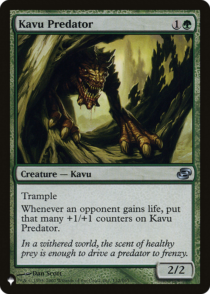 Kavu Predator [The List] Magic: The Gathering